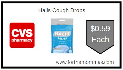 CVS: Halls Cough Drops ONLY $0.59 Each