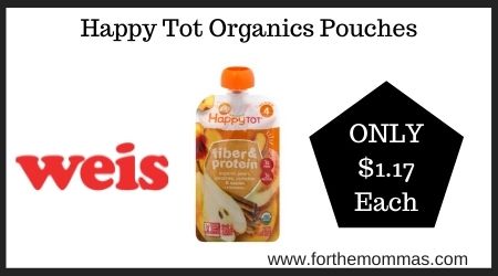Happy Tot Organics Pouches