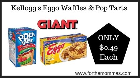 Kellogg's Eggo Waffles & Pop Tarts