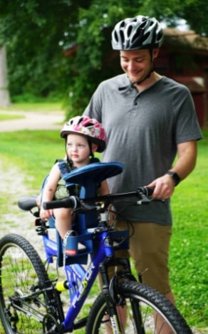 Walmart: Mounted Front Facing Child Carrier for Bikes