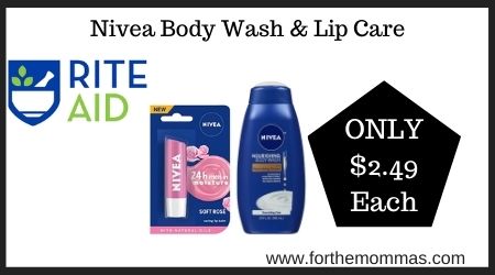 Nivea Body Wash & Lip Care