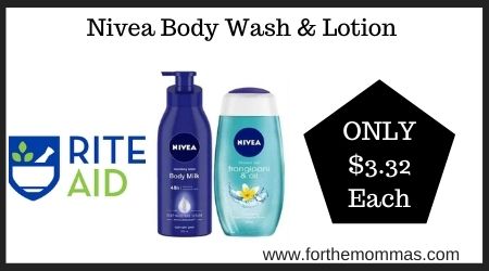 Nivea Body Wash & Lotion