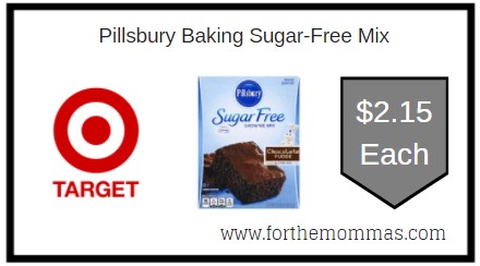 Target: Pillsbury Baking Sugar-Free Mix ONLY $2.15 Each
