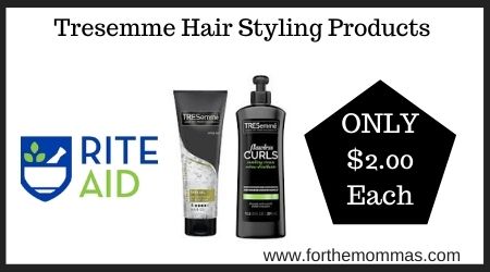 Tresemme Hair Styling Products