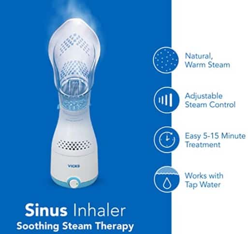Amazon: Vicks Personal Sinus Steam Inhaler $28 (Reg $50)