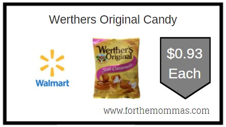 Walmart: Werthers Original Candy ONLY $0.93 Each