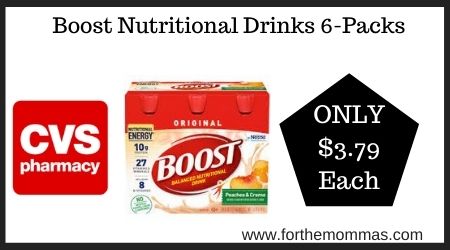 Boost Nutritional Drinks 6-Packs