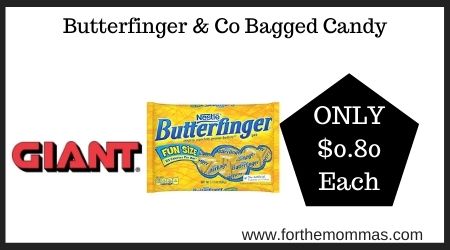 Butterfinger & Co Bagged Candy