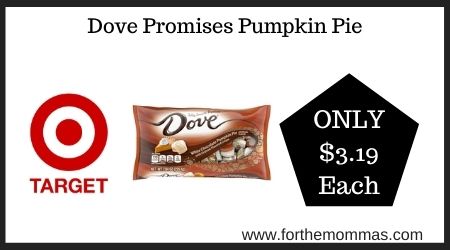 Dove Promises Pumpkin Pie