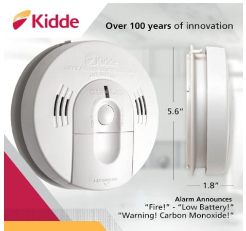Amazon: Kidde Smoke & Carbon Monoxide Detector $20.38 (Reg $45)