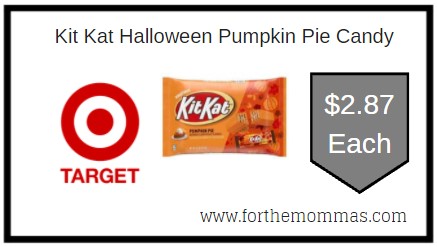 Target: Kit Kat Halloween Pumpkin Pie Candy ONLY $2.87 Each
