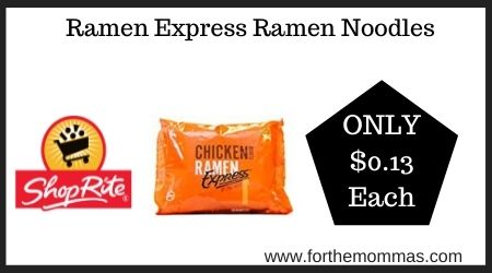Ramen Express Ramen Noodles