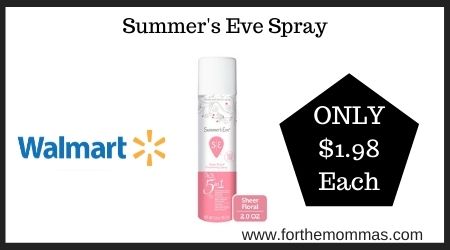 Summer's Eve Spray