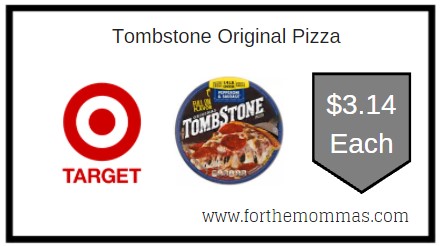Target: Tombstone Original Pizza ONLY $3.14 Each