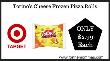 Totino's Cheese Frozen Pizza Rolls