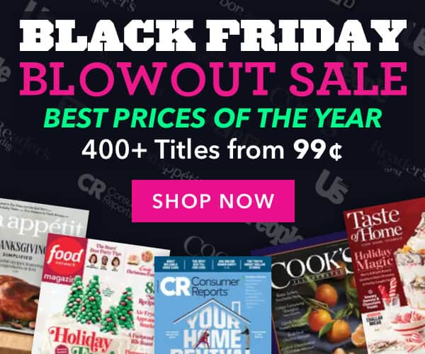 DiscountMags Black Friday Blowout Sale