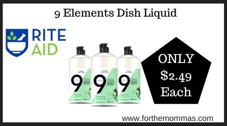 9 Elements Dish Soap