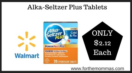 Alka-Seltzer Plus Tablets