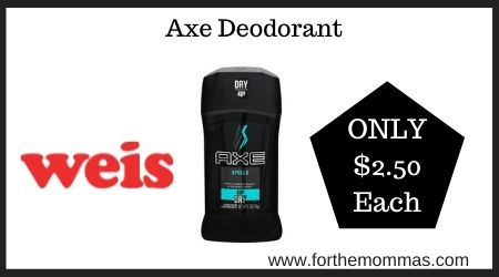 Weis: Suave Antiperspirant Deodorant ONLY $1.69 Each Thru 5/14
