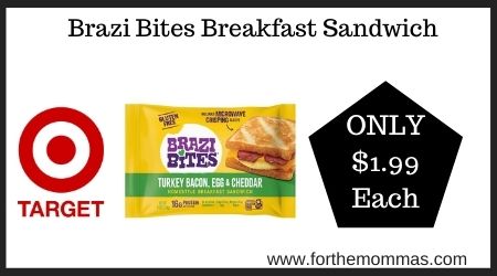 Brazi Bites Breakfast Sandwich