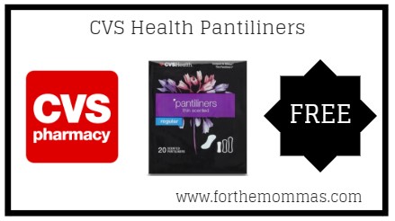 CVS: FREE CVS Health Pantiliners