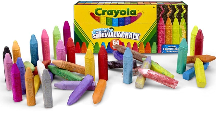 Amazon: Crayola Sidewalk Chalk 64 CT $7.48 (Reg $14.99)