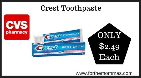 Crest Toothpaste