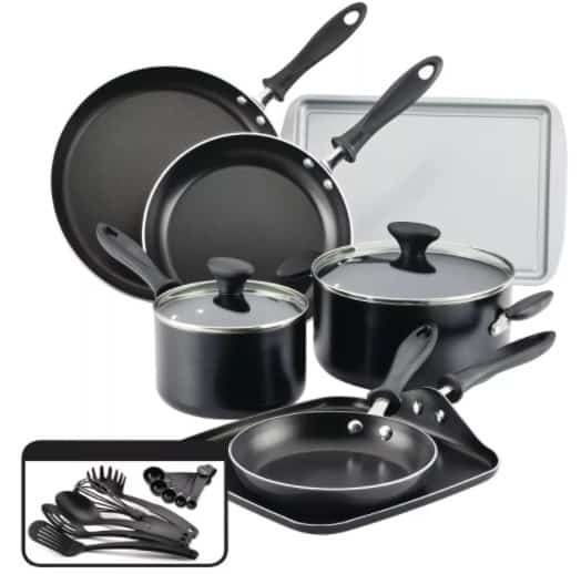 Target: Farberware 19-Piece Nonstick Cookware Set ONLY $49.99 (Reg $110)
