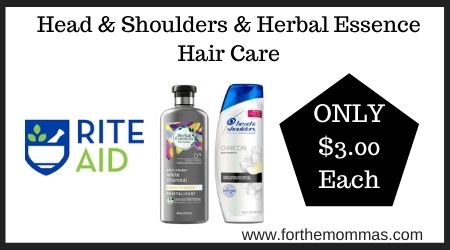 Head & Shoulders & Herbal Essence Hair Care