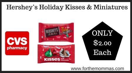 Hershey’s Holiday Kisses & Miniatures