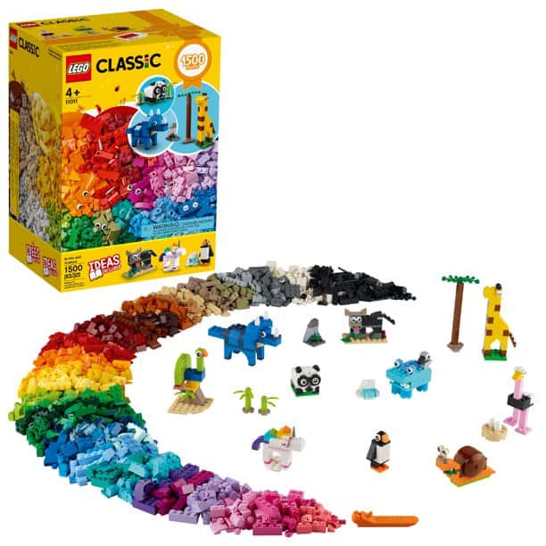 Walmart: LEGO Classic Bricks and Animals Building Set (1,500 Pieces) $29 (Reg $58)