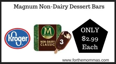 Magnum Non-Dairy Dessert Bars