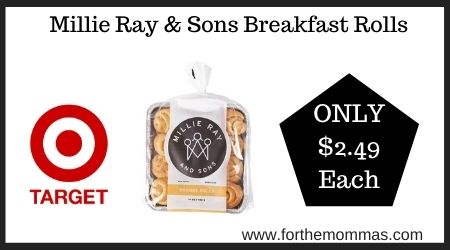 Millie Ray & Sons Breakfast Rolls