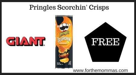 Pringles Scorchin' Crisps