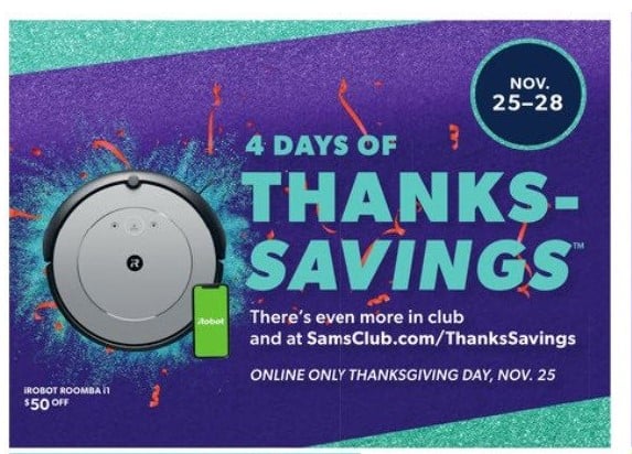 Sam's Club Black Friday Ad Scan 2021