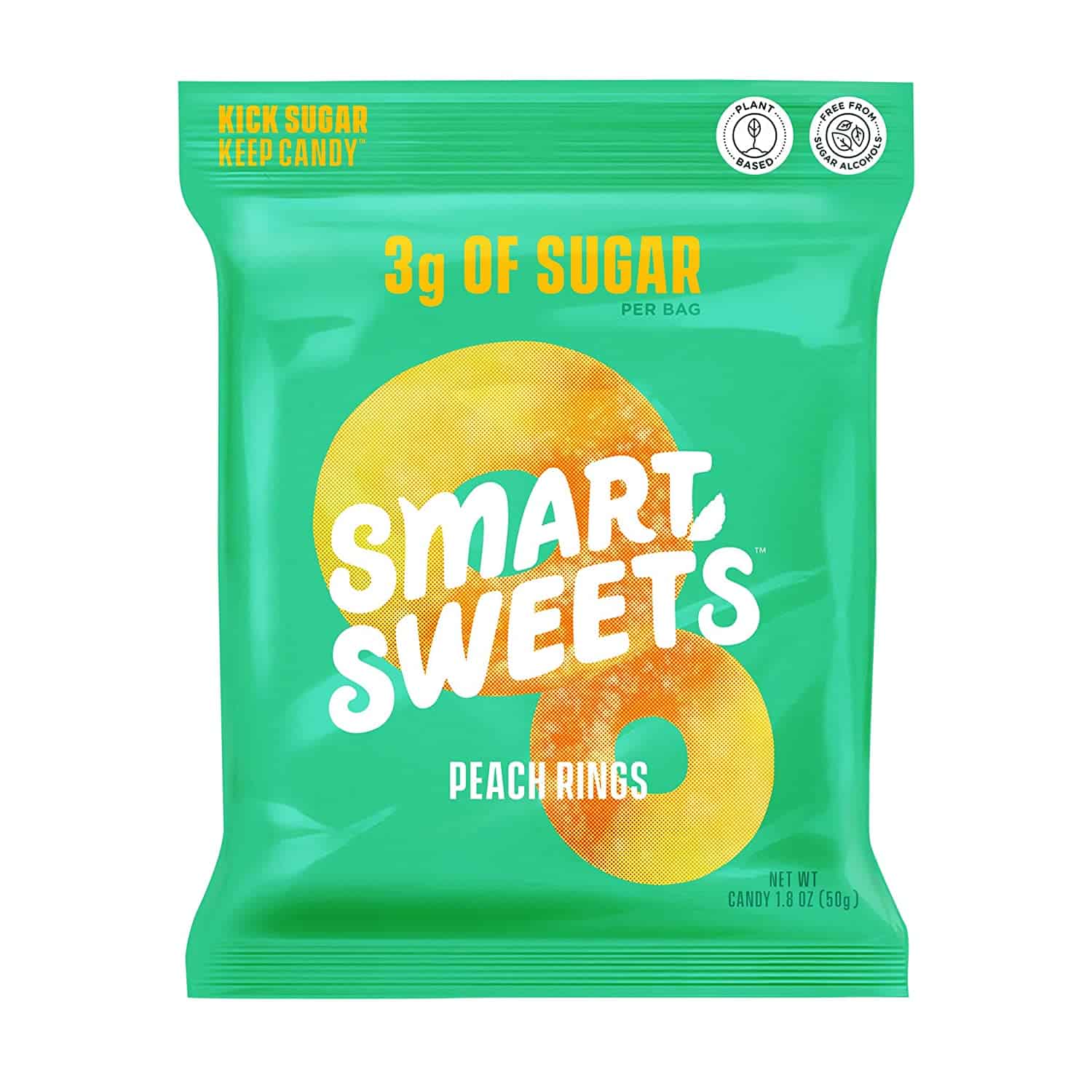 Amazon: SmartSweets Peach Rings Sour Gummy Candy, Pack of 6 ONLY $10.19 Shipped