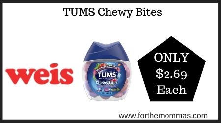 TUMS Chewy Bites