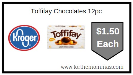 Kroger: Toffifay Chocolates 12pc ONLY $1.50 Each