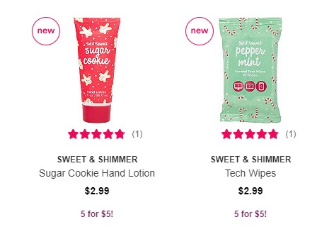 Ulta: Sweet and Shimmer Cosmetics 5 for $5