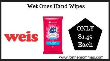 Wet Ones Hand Wipes