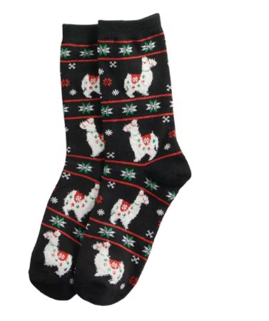 Kohl's: Women's Holiday Novelty Crew Socks $0.85