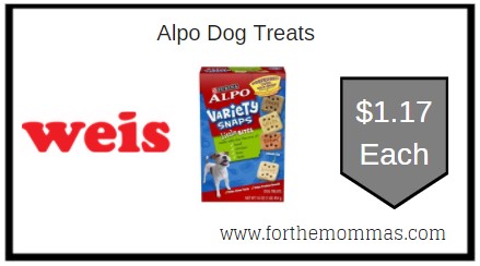 Weis: Alpo Dog Treats ONLY $1.17 Each