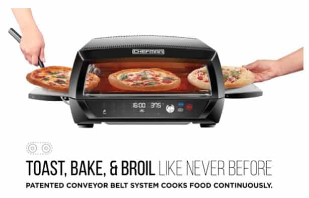 Walmart: Chefman Food Mover Conveyor Toaster Oven $107.75 (Reg $300)