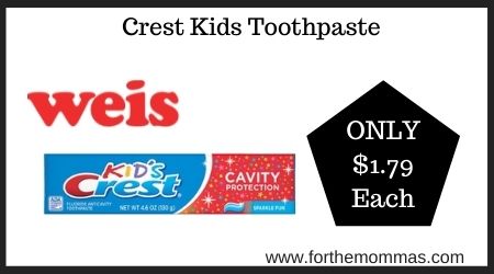 Crest Kids Toothpaste