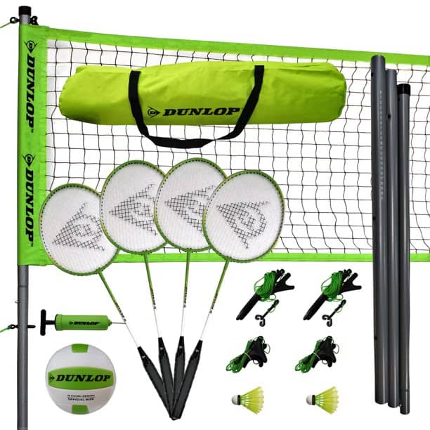 Walmart: Dunlop Steel Pole Volleyball & Badminton Combo Set $17.98 (Reg $60)