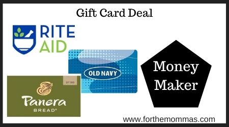 Rite Aid: Gift Card Moneymaker Starting 1/2