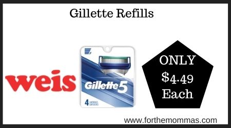 Gillette Refills