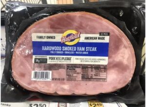 Hatfield Ham Steak Giant