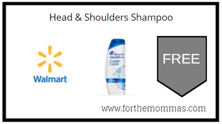 Walmart: FREE Head & Shoulders Shampoo