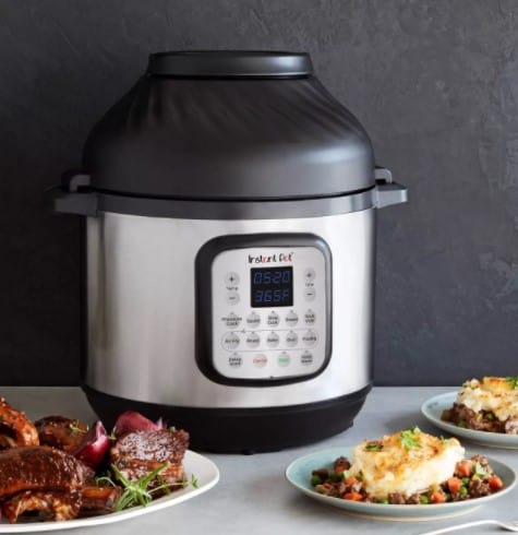 Target: Instant Pot 6QT Duo Crisp 11-in-1 Pressure Cooker w/Air Fryer Lid $79.99 (Reg $150)